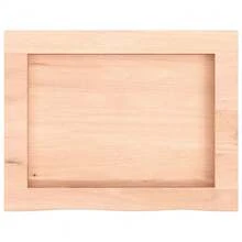 vidaXL Étagère murale 40x30x(2-6) cm bois de chêne massif non traité - Castano - Visualizzare 6