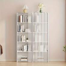 Boekenkasten - Zwarte dubbele rij 12 lagen - Bekijken 7