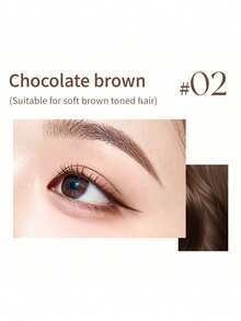 NOVO 防水眼线胶，持久不晕染，适合初学者，易于涂抹，美化双眸 - 02#生巧棕 - 查看 11