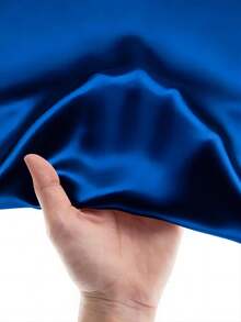 AIJ Cette élégante mini-jupe satinée de couleur unie avec col en V ajusté et manches bouffantes est le choix parfait pour les saisons de printemps et d'automne. Convient pour les fêtes, les trajets quotidiens, Noël, le Nouvel An, la Saint-Valentin et diverses occasions. - bleu indigo - Voir 9