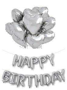 13 个 16 英寸生日快乐气球、装饰气球、派对气球、圣诞节