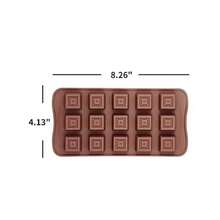 Silicone Chocolate Mold, Non-Stick Chocolate Candy Butter Mold, Delicious Chocolate Baking Tool - Multicolor - View 11