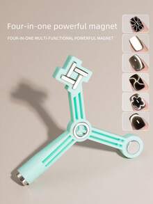 Multi-Function 4-In-1 Magnetic Glass Bead Cat Eye Nail Polish Glue Specialized Powerful Magnet Tool Translation