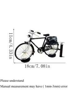 New 28-Inch Bicycle Model, Toy For Teenagers, Classic Retro Assembling Simulation Mountain Bike, DIY Handmade Assembling Toy - Multicolor - View 11