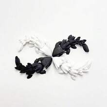 2026 New 3D Printed Dragon - Black Dragon Figurine, Creative Gift, Animal Model Toy, Birthday Gift, Holiday Gift, Present - Multicolor - View 6