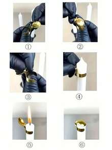 1pc Easy Automatic Extinguishing Candle Fire Extinguisher | Must-Have Candle Accessory - Multicolor - View 4