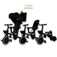 Triciclo Noni PRIME 4 en 1 IS-3041e - Negro - Ver 3