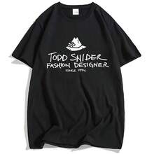 Men Women T-Shirts Todd Snider Fashion Designer Since 1994 Shirt Men Short Sleeve Cotton T-Shirt Unisex Streetwear Loose O-Neck - 淺灰色 - 查看 9