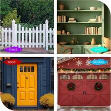 Ultra-Light White 600ML HVLP Paint Sprayer - 20oz Detachable Cup, 3 Spray Patterns For Furniture, Cabinets, Doors & DIY Home Projects,Auto Touch-Up,Garden Woodcare,Smooth Finish & Fast Painting