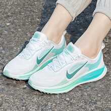 Nike Big Kids' New Low-Top Breathable Casual Comfortable Road Running Shoes - White/Green - View 2