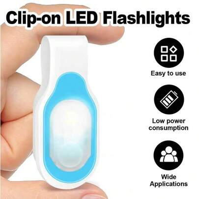 Portable Led Safety Light Hands-Free Lamp Multifunctional Warning Night Safetylight For-Running Strong Magnetic Clip