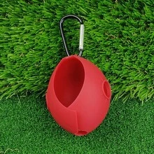 1个高尔夫球套，65毫米硅胶球套，高尔夫配件，带挂钩，便携，多种颜色可选 - 公園高爾夫球套 - 查看 13