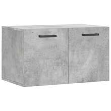 vidaXL Armário mural cinza beton 60x36,5x35 cm Bois d'ingénierie - Cinza - Ver 2
