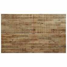 vidaXL Table à manger 150x90x75 cm bois d'acacia massif - Tabac - Voir 6