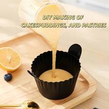 Silicone Air Fryer Egg Mold, Steamer Cup And Muffin Cup, Large Silicone Egg Shaped Mold - Multicolor - View 7