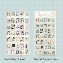 1 Bộ Hình Dán Hình Mèo Dễ Thương, Hình Dán Trang Trí Vui Nhí, Thích Hợp Để Tự Làm Sổ Nhật Ký và Lịch. - Nhiều màu - Xem 8