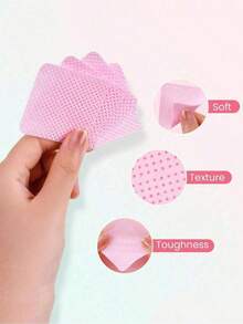 1000pcs Gel Nail Polish Remover Wipes, Nail Cleaning, Lint-Free Cotton, Makeup Remover Pads, Wholesale Manicure Tools, Nail Art Supplies, Back To School Season, Manicure, Manicure Tools (Suitable For Nail Stickers) - Multicolor - View 6