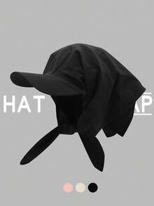 Mũ lưỡi trai unisex nhanh khô, thêu chữ nhiều màu, khăn quàng cổ đa năng, chống tia UV ngoài trời, thích hợp cho đi bộ đường dài, đạp xe, mặc thường ngày, đi biển và sử dụng hàng ngày. - Nhiều màu - Xem 3