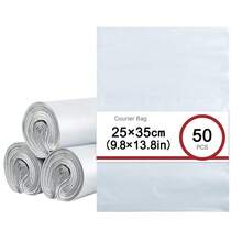 50/100个装纯色运输袋,多功能加厚防水自粘包装袋,适用于学校、办公室、邮寄、发货,超大快递信封,适用于服装物流存储 - 彩色 - 查看 10