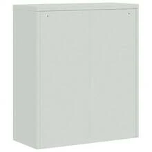 vidaXL Classeur grigio chiaro 90x40x145 cm acciaio - Grigio - Visualizzare 10