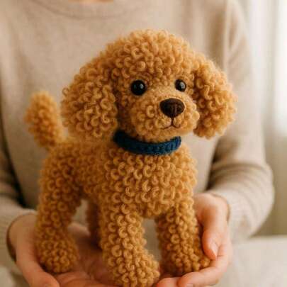 1 Set Kit de Bricolaje de Oso de Peluche de Ganchillo, Incluye Instrucciones, Ideal para Principiantes, Hecho a Mano con Amor, Regalo de Compañía para Cumpleaños, Día de San Valentín, Pascua y talla grande, Se Puede Usar como Decoración del Hogar, Colgante de Mochila, Accesorio de Coche