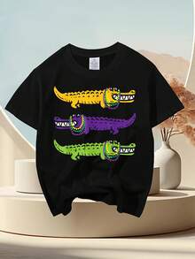 Young Boys T-Shirts - Black - View 9