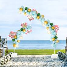 YUNRUX Arches, Arbours, Pergolas, & Bridges - White - View 11