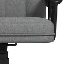 Vinsetto Office Chair, Ergonomic Computer Chair With Rocking Function, Adjustable Height, Headrest, Armrests, Grey Linen Look, 66 X 75 X 110-120 Cm For Optimal Working Comfort | Aosom.De - 灰色 - 查看 6