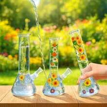 Essential Curated Piece For Enthusiasts 11 Inch High Quality Glass Beaker B.Ong With Standard 14mm Bowl - 紫丁香色 - 查看 4