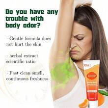 2pcs Underarm Deodorant Balm, All-Over Deodorant - Invisible Cream Stick - 72-Hour Odor Protection - Aluminum-Free, Baking Soda-Free, Suitable For All Skin Types - nhiều mùi hương - Xem 2