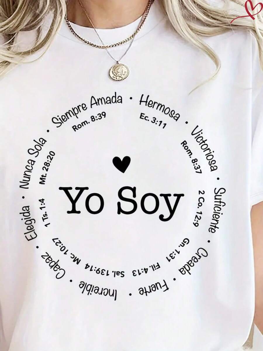 Women's All-Season Cotton Crew Neck Tee, Casual Slim Fit Short Sleeve Top, Breathable Soft Fabric, Essential Undershirt For Daily & Gym Activities - phong cách_ah - Xem 1