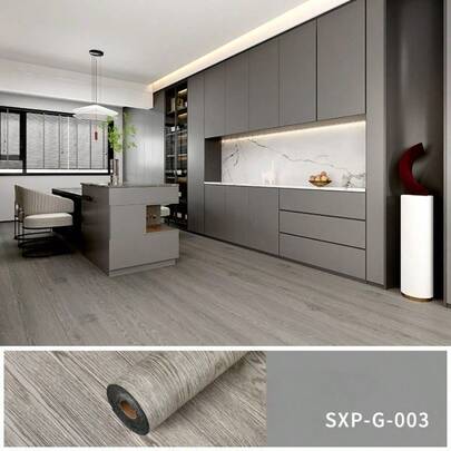 1 Roll Thickened Retro Wood Grain Vinyl Flooring Self-Adhesive Non-Slip Floor Decorative Stickers - Durable, Easy-To-Install Peel And Stick Vinyl Tile Decal, Waterproof & Stain-Resistant For Kitchen, Bathroom, Living Room Renovation, 60X300CM