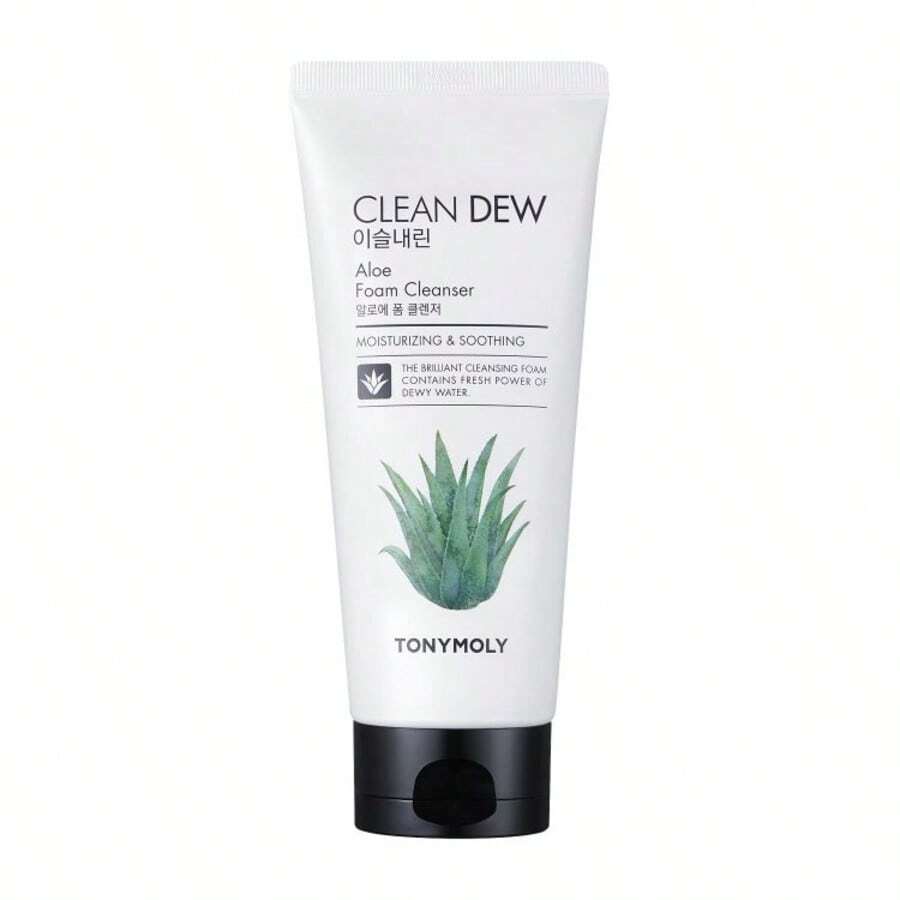 Espuma limpiadora de Áloe Clean Dew - Tonymoly - Limpieza profunda - Ver 1