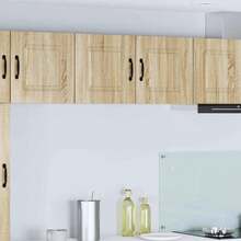 vidaXL Armoire de cuisine Kalmar Chêne Sonoma 80 x 31 x 40 cm - Tabac - Voir 1