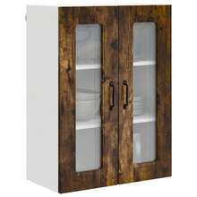 vidaXL Armadio da cucina Kalmar Chêne fumé 60 x 31 x 80 cm - Castano - Visualizzare 3