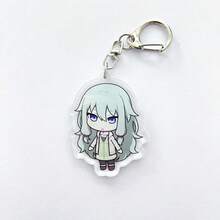 PJSK Project Sekai Colorful Stage Len Rin Character SD Keychain Cosplay Acrylic Keyring Two-Sided Key Chain Pendant Accessories - 4 - 查看 4
