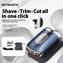 SKYWORTH 2Ultra Mini Electric Shaver For Men, Racing-Inspired Design, 3-In-1, USB-C Rechargeable - Multicolor - View 16