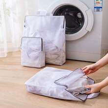 3D Mesh Laundry Bag With Hanging Handle - Durable Zippered Washing Bag, Suitable For Delicate Items, Shoes, And Loose Garments - Space-Saving Foldable Design - Multicolor - View 2