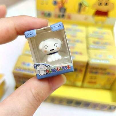 1pc Creative Crayon Shin-Chan Blind Box, A Super Cute Plush Doll, Handmade Decorative Item And Doll, Suitable For Parents To Purchase As A Gift For Their Children