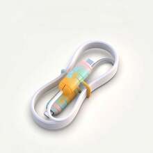 硅胶卡通造型绕线器，手机充电线保护整理器 - USB - 查看 7