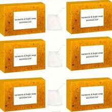 Kojic Turmeric Face Soap, Kojic Soap, Face Cleansing Soap, Turmeric Face And Body Soap, Kojic Face And Body Soap - 黃色 - 查看 11