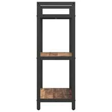 vidaXL Étagère Bois Ancien 56 x 34 x 96 cm Bois d'ingénierie - Tabac - Voir 6