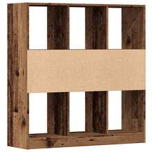 vidaXL Bibliothèque vieux bois 97,5x29,5x100 cm ingénierie du bois - Tabac - Voir 7