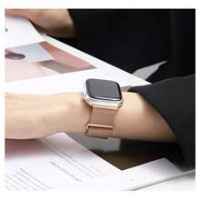 Magnetic Milanese Loop Band Compatible With Apple Watch Series 11/10 46mm 42mm Ultra 3 2 49mm, Fits Series 9 8 7 6 5 SE 3 44mm 45mm 40 41mm - Silver - View 10