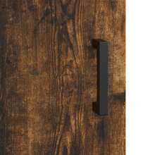 vidaXL Armario de pared chêne fumé 60x31x70 cm ingeniería de madera - Marrón - Ver 10