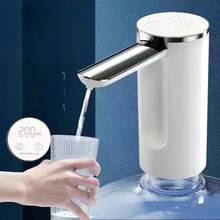 Foldable Digital Water Dispenser - Touch Screen, Fingerprint Recognition, Compatible With Mineral Water & Bottled Water Home Solution - Easy To Use And Clean