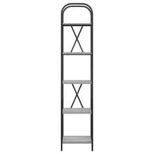 vidaXL Étagère Gris Sonoma 40 x 30 x 183 cm Bois d'ingénierie - Gris - Voir 5