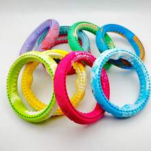 Pet Dog Rubber Bite Ring, Bite Resistant Grinding Training, Interactive Companionship For Large, Medium, And Small Dogs - Random Color - View 12