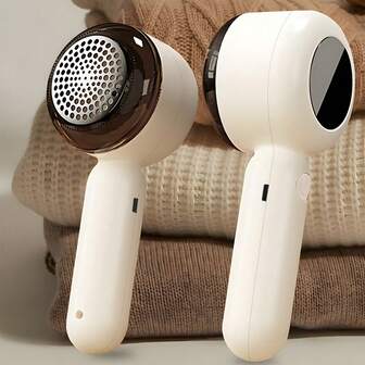 Portable USB Rechargeable Lint Remover, Efficient Fabric Shaver For Sweaters, Bedding, Carpets, And Sofas, Ideal Gift For Family And Friends, Lithium Battery Included, Compact Shaver, Highperformance Motor