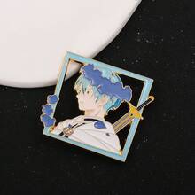 1 chiếc ghim cài áo men cứng hình nàng tiên Frieren trong anime Nhật Bản dành cho nữ, thích hợp để cài lên ve áo, balo, quần áo, huy hiệu manga, phụ kiện ghim cài. - Nhiều màu - Xem 5